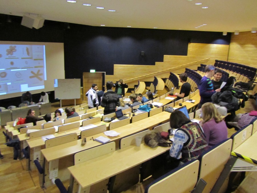 Der Hörsaal im IRF Kiruna